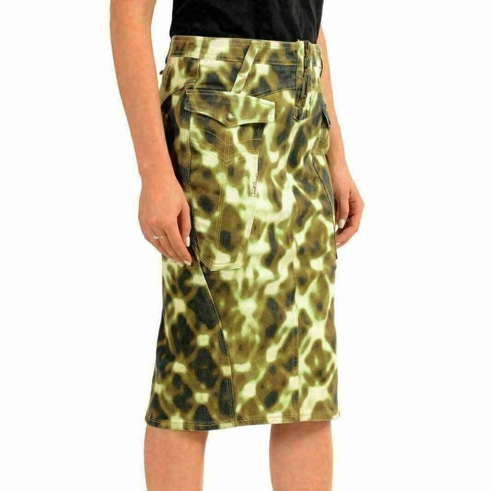 Just Cavalli Women's Stretch Pencil Skirt - Picture 2 of 4